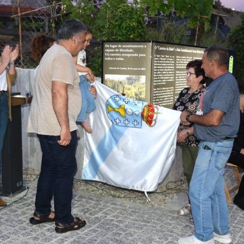 Salceda inaugura un espazo de encontro veciñal no Carreiro do Rollo