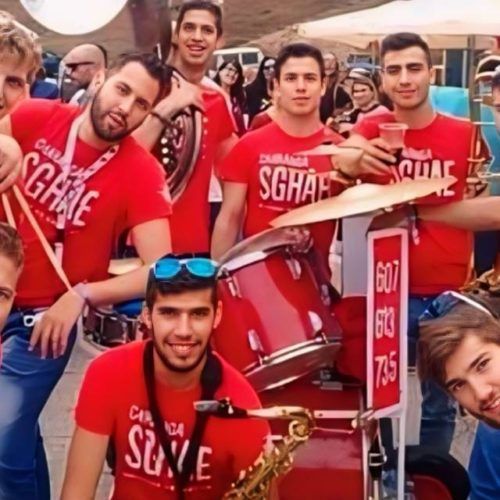 A charanga salcedense SGHAE representa a Galicia no Festival de Poza de la Sal