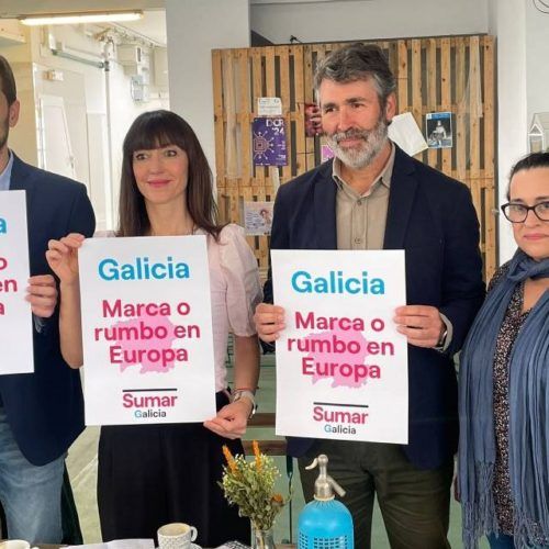 SUMAR Galicia inicia na Coruña a súa campaña cara as eleccións europeas