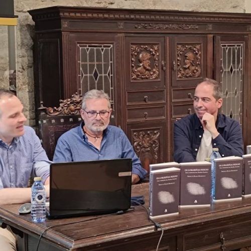 O Ateneo Amado Garra presentou en Ponteareas o libro de Perfecto Ramos