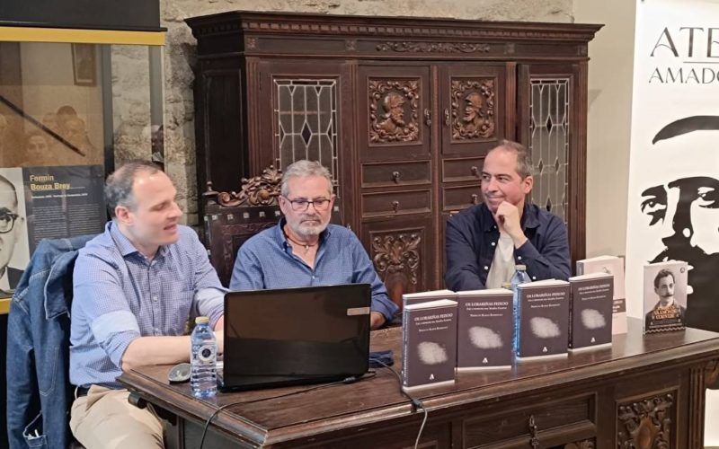 O Ateneo Amado Garra presentou en Ponteareas o libro de Perfecto Ramos