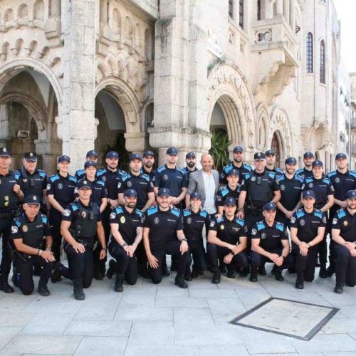 Policía Local da AGASP realiza prácticas de verán no Porriño