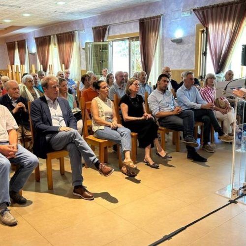 Luís Menor presentou a súa candidatura a presidir o PP ourensán