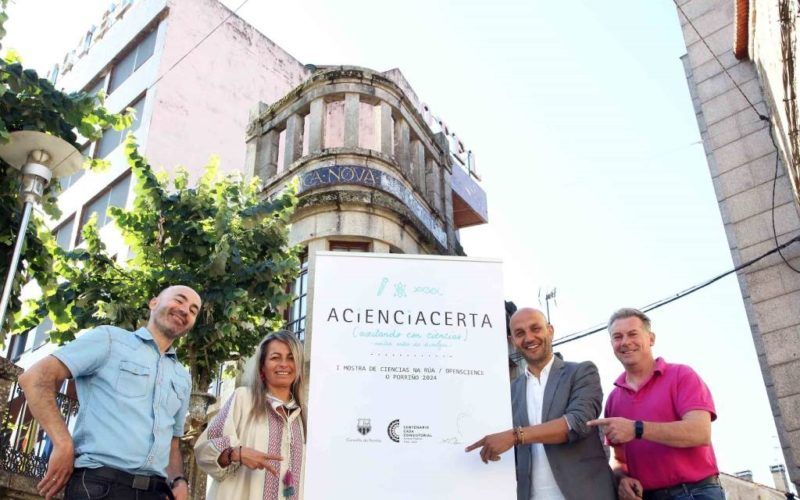 A ciencia chega ás rúas do Porriño