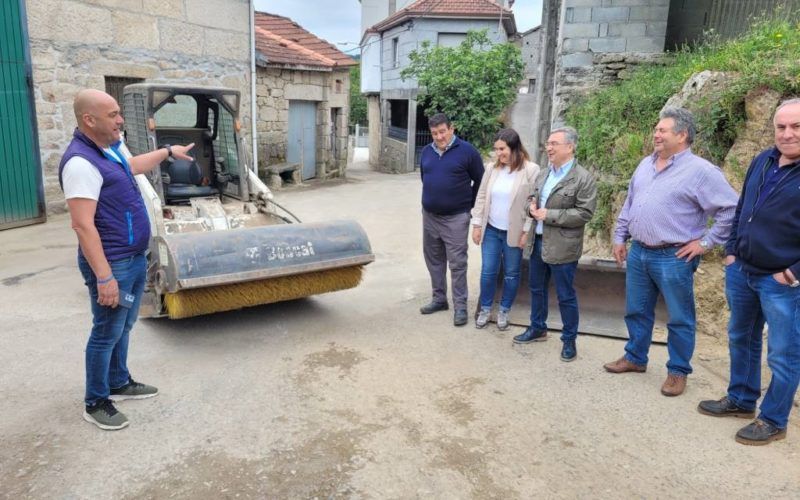 Deputación de Ourense inviste 48.000€ nos accesos en Rairiz de Veiga
