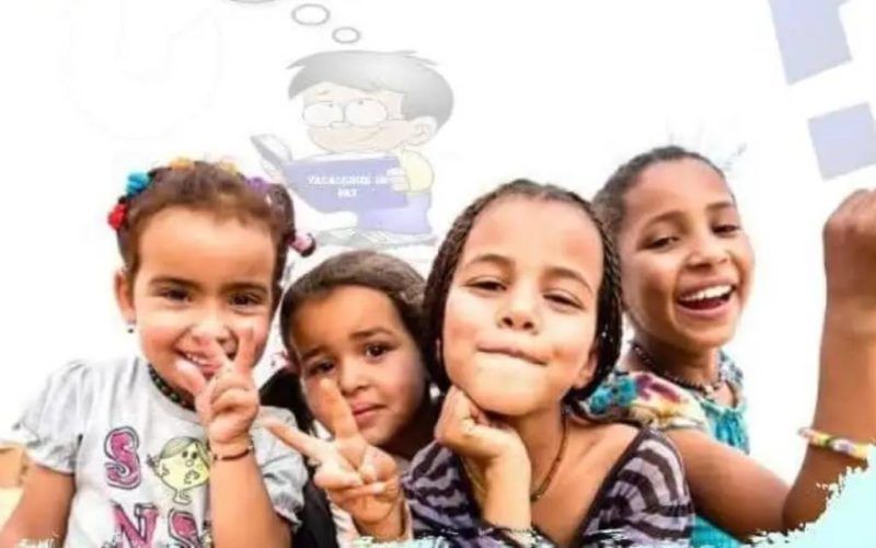 España renova o programa “Vacacións en Paz” para nenos saharauís