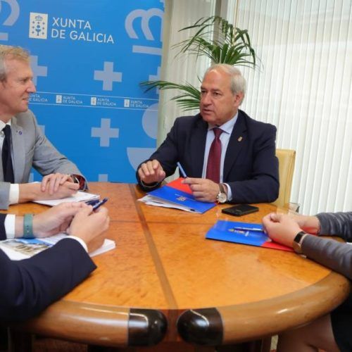 O presidente da Deputación plantéxalle a Alfonso Rueda un decálogo de medidas de interese para a provincia de Lugo