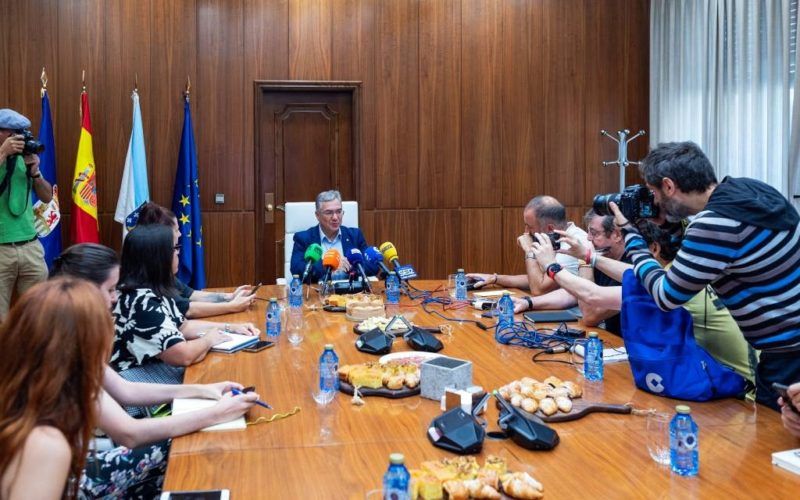 Luís Menor pon en valor o novo modelo de financiamento para os concellos desde a Deputación de Ourense