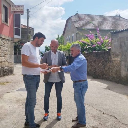 O Porriño estende a rede de saneamento a 32 vivendas na parroquia de Chenlo