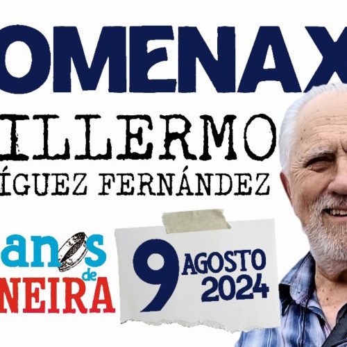 Programa da homenaxe do Ateneo Amado Garra a Guillermo Rodríguez no 40 aniversario da fundación do xornal A Peneira