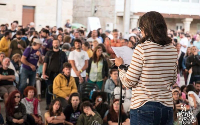 A 36º edición da Festa da poesía do Condado solidarízase co pobo palestino