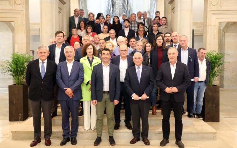 O Foro Peinador e a Deputación de Pontevedra reivindican o compromiso co galeguismo empresarial