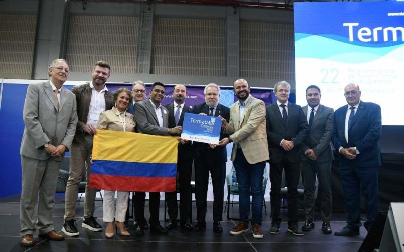 A Alcaldía de Paipa recolleu a testemuña para acoller en Colombia Termatalia 2025