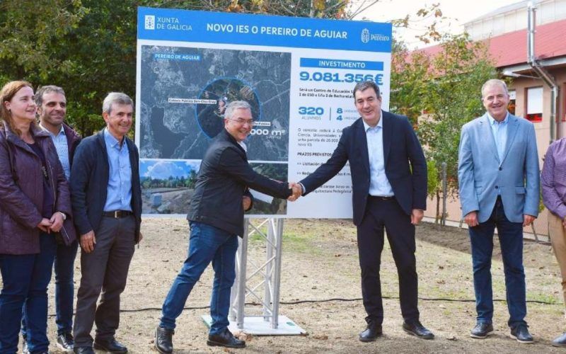 O primeiro instituto público do Pereiro de Aguiar a licitación