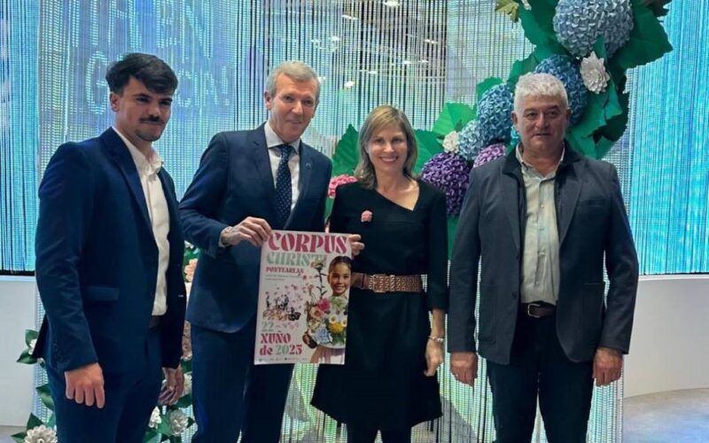 Ponteareas presenta en FITUR 2025 o cartaz das Festas do Corpus Christi