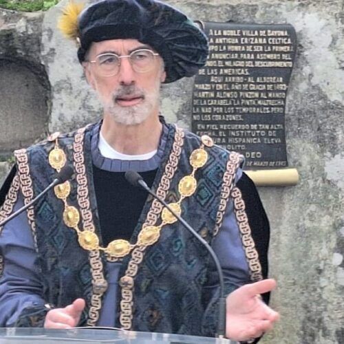 “Baiona pode ser un pobo de unión entre dous Continentes”
