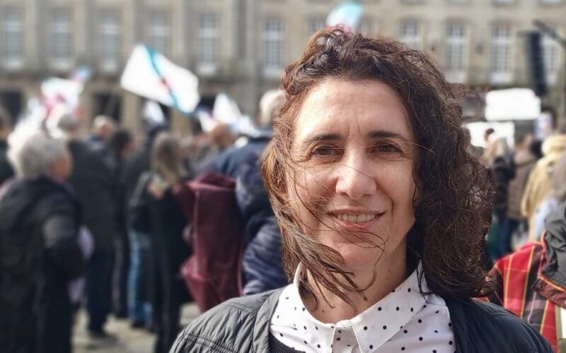 Menchu Pereira, nova responsable local do BNG do Porriño