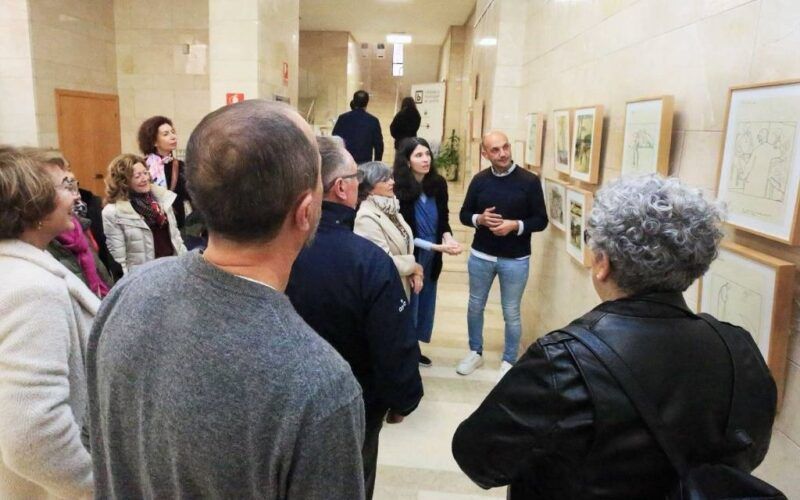 O Porriño conmemora o Ano Castelao cunha exposición da súa obra grafista