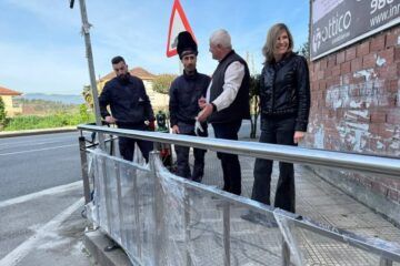 Seguridade peonil entre a Avenida Castelao e a rúa Braña