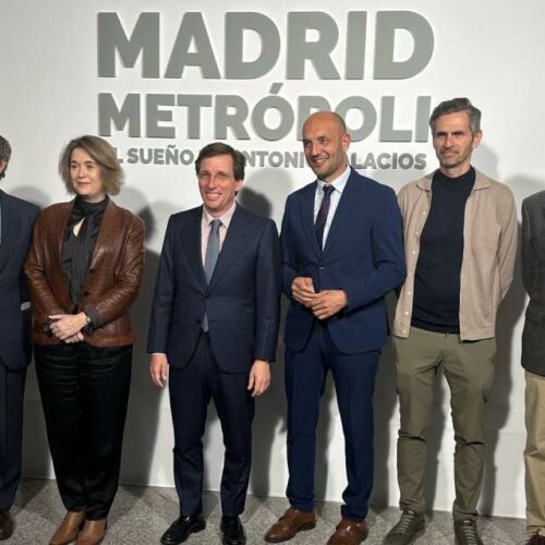 O Alcalde porriñés, embaixador da obra de Antonio Palacios en Madrid