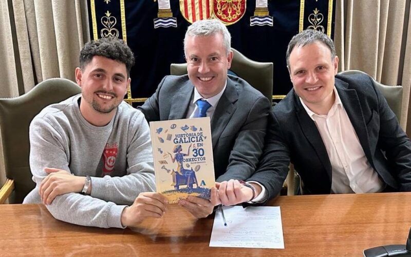 A Cañiza coñeceu “A Historia de Galicia en 30 obxectos”