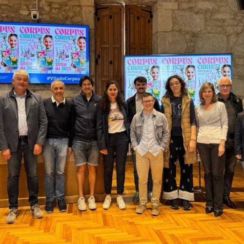 O ciclista Borja Gómez Méndez, pregoeiro das Festas do Corpus Christie de Ponteareas