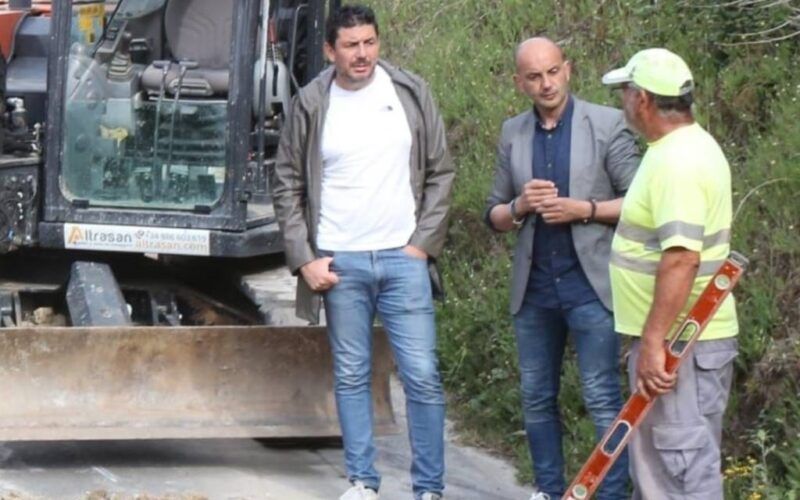 O Porriño renova o saneamento na A-52 por Gulpilleira