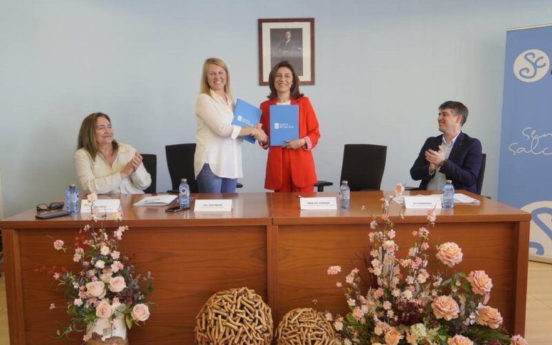 Salceda e Xunta de Galicia ampliarán a rede de saneamento