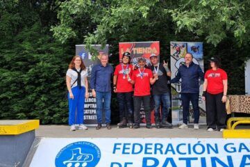 A Cañiza celebrou o II Campionato Galego de Roller Freestyle Street 2025