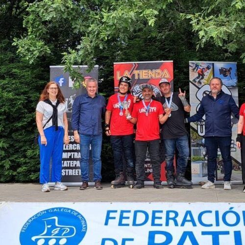A Cañiza celebrou o II Campionato Galego de Roller Freestyle Street 2025