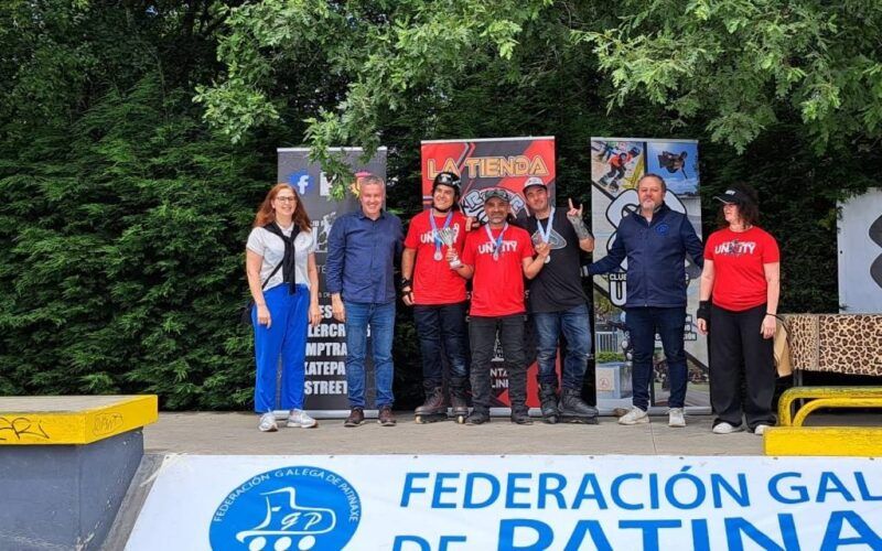 A Cañiza celebrou o II Campionato Galego de Roller Freestyle Street 2025