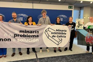 O BNG oponse en Bruxelas á explotación da mina de Doade
