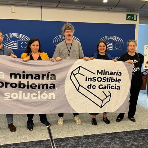 O BNG oponse en Bruxelas á explotación da mina de Doade