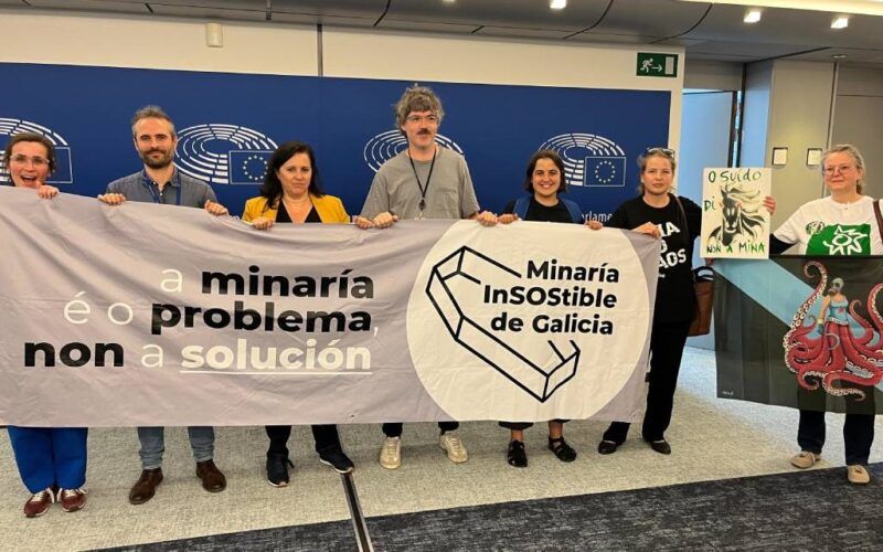 O BNG oponse en Bruxelas á explotación da mina de Doade