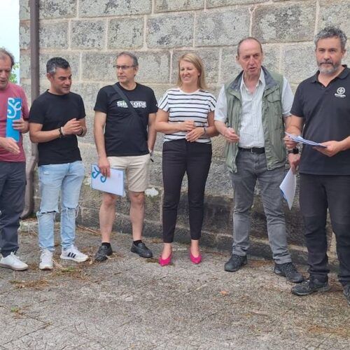Salceda honra a “memoria democrática” coa exhumación da súa primeira fosa común