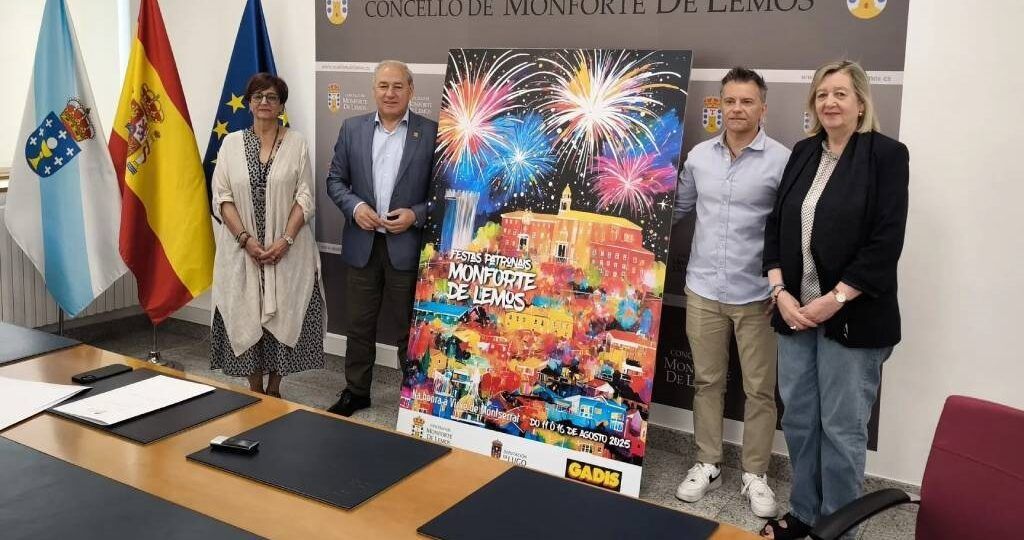 Monforte iluminará 269 arcos en 63 rúas pola festa da Virxe de Monserrat