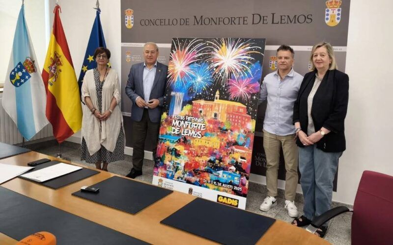 Monforte iluminará 269 arcos en 63 rúas pola festa da Virxe de Monserrat