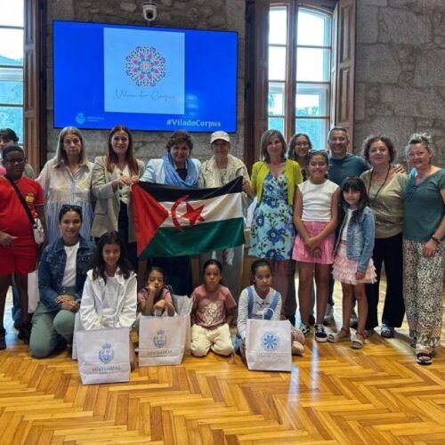 Un verán solidario cos nenos saharauís en Ponteareas e Salvaterra