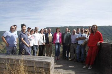 Medio Rural apoia aos viticultores da Ribeira Sacra con máis de 1,3 M€ para a conservación da paisaxe