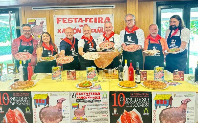 “Queremos que o xamón posicione á Cañiza no mapa gastronómico nacional”
