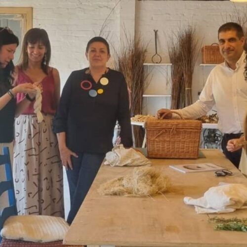 Curso “Fibranzas. Laboratorio das fibras vexetais” en Chantada