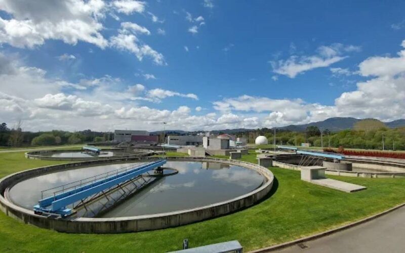 A EDAR de Guillarei bate récord de consumo enerxético