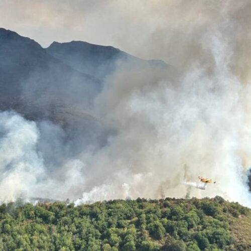PSdeG considera inadmisible a retirada de bombeiros dos incendios da provincia de Ourense