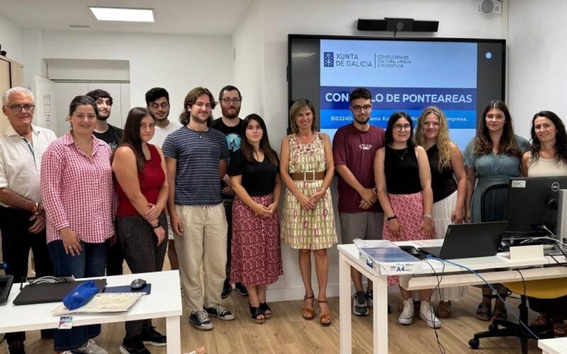 O Xuventude Mentoring de Ponteareas combina formación con prácticas laborais