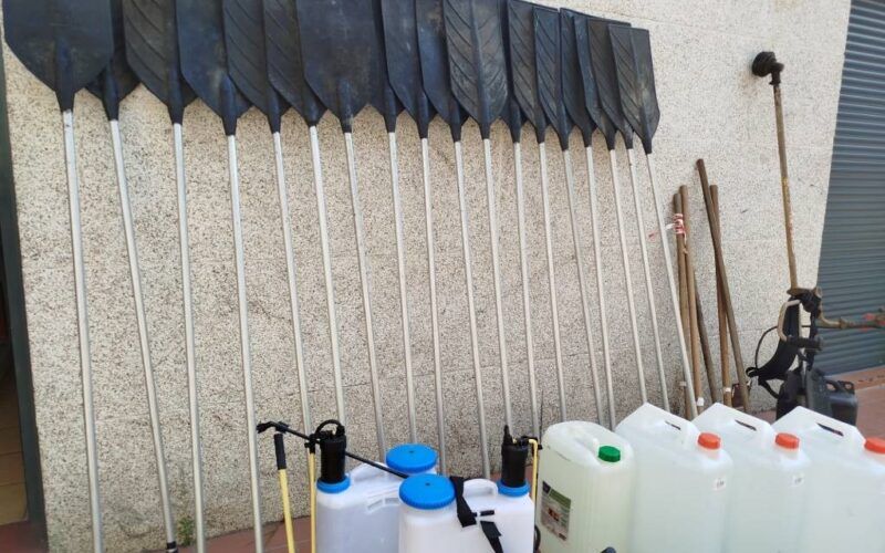 Comunidades de Montes de Ponteareas vixían A Picaraña ante alerta de incendios