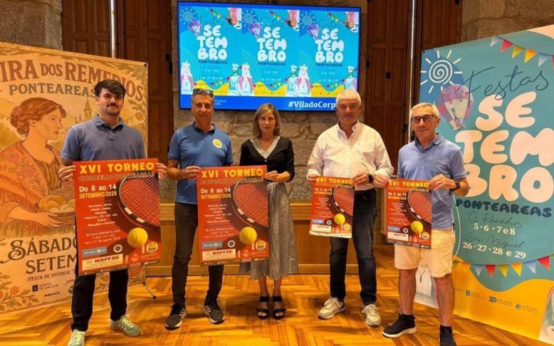 O tenis ten unha cita en Ponteareas