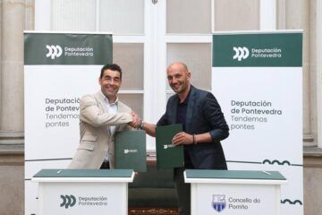 Novo espazo público na rúa Pío XII do Porriño