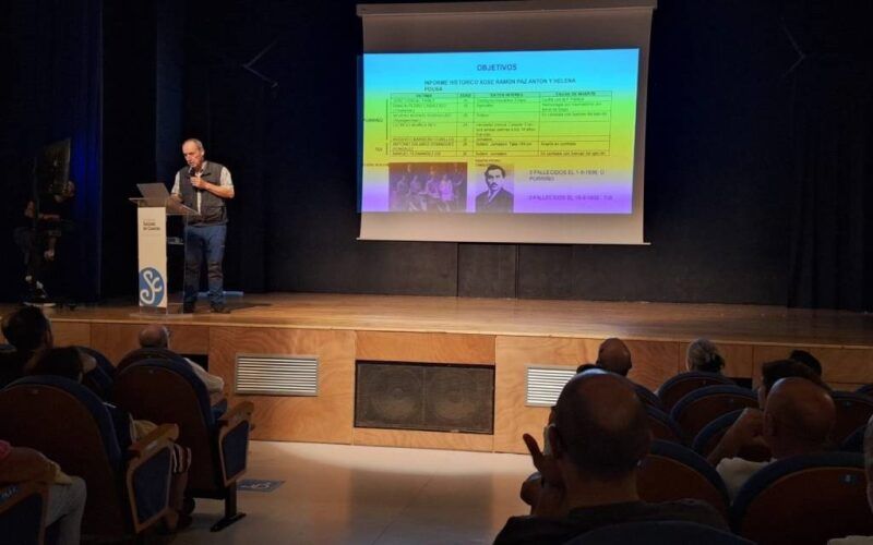 Presentados os resultados da exhumación da foxa de Salceda