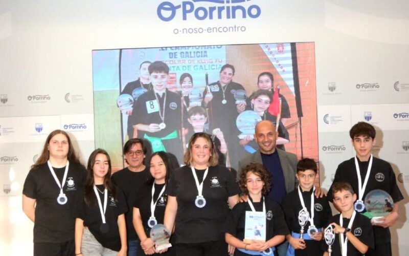 Éxitos para o Kung Fu porriñés no campionato ibérico