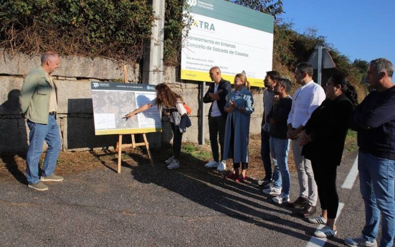 Salceda da comezo ao saneamento de Entenza